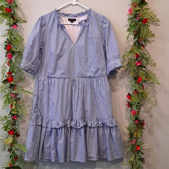 J. Crew Dresses & Skirts - J.Crew stunning  Tiered popover dress